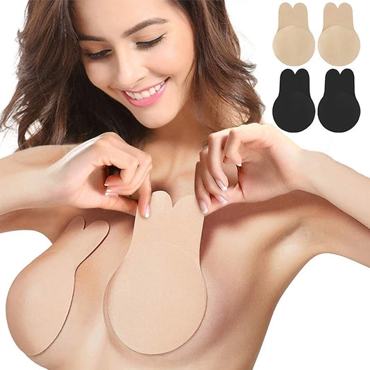 Sexy Push Up Bra Pads Women Bikini Set  Strapless Invisible Padded Bikinis Swimsuit Reusable Sponge Chest Pad Swimwear